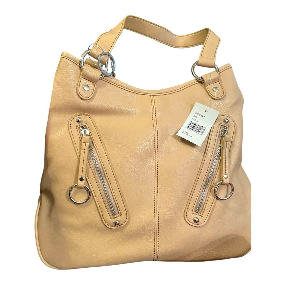Nine West Y2K Slouchy Hobo Shoulder Bag | Sandy Beige | NWT - Picture 5 of 9